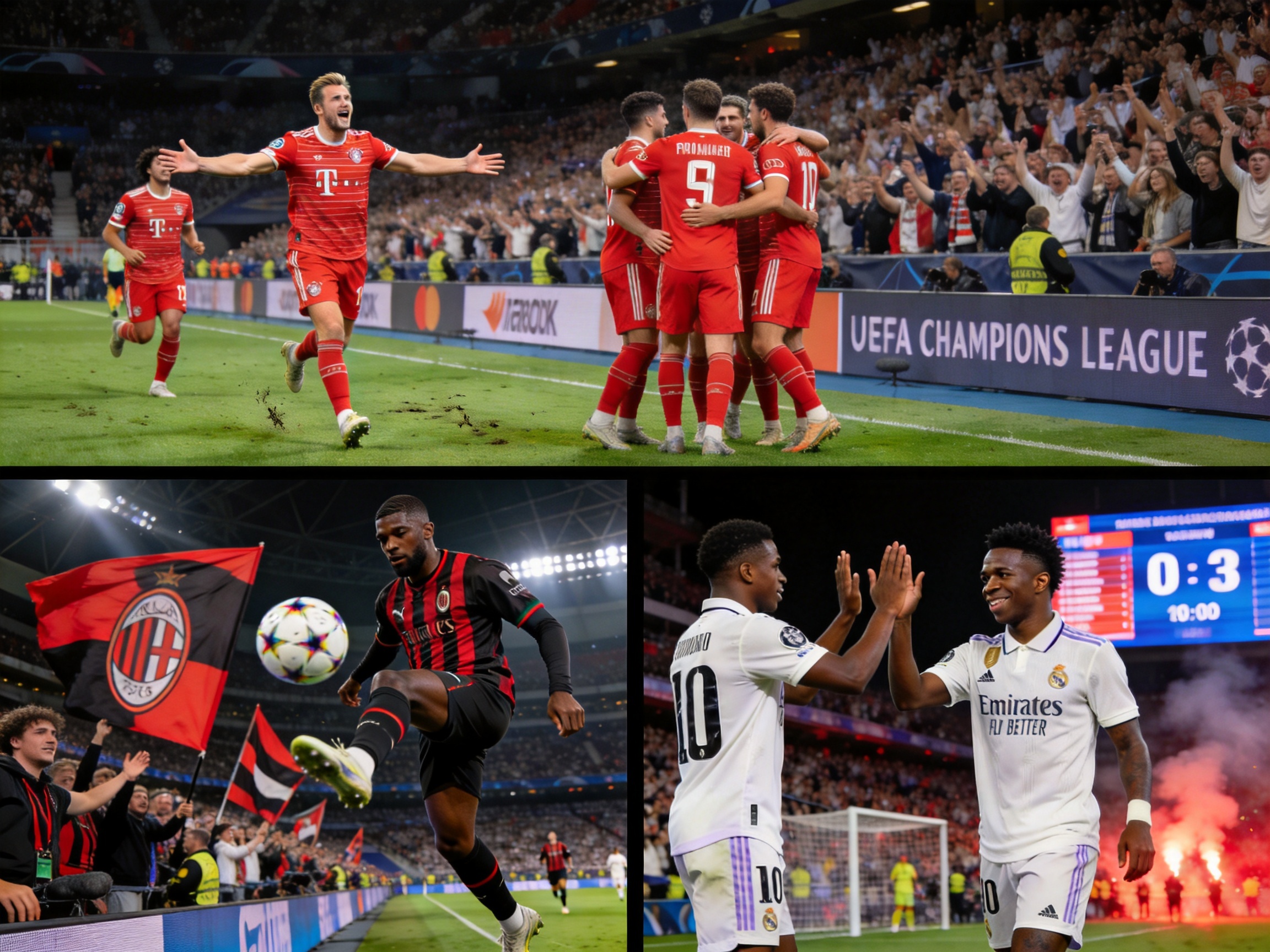 米兰·(milan)战报：拜仁4-2大胜多特蒙德
